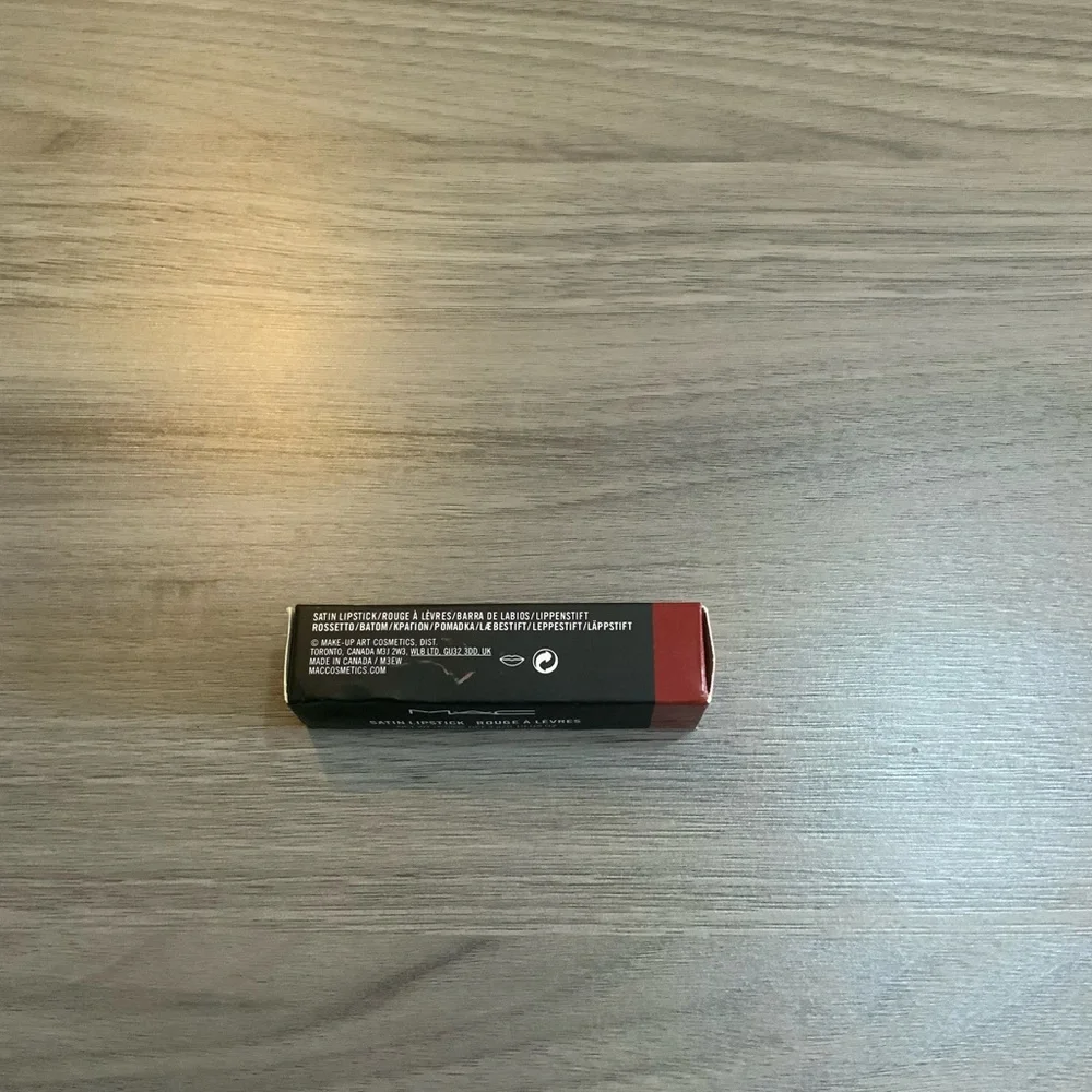 MAC Cosmetics Red and Black Lipstick- Mocha 813